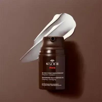 Nuxe Men Hydrating Face Gel: Lightweight, Non-Greasy Moisturizer for Men - Anti-Fatigue, After Shave, Hyaluronic Acid - Paraben Free Nuxe Men's Face Gel: Hydrating, Non-Greasy - Anti-Fatigue men's moisturizer, facial gel for men, hydrating face gel men, after shave moisturizer, non-greasy men's skincare, men's anti fatigue gel, hyaluronic acid moisturizer men, paraben free men's gel, men's skincare, face gel, moisturizer, hydrating gel, after shave, anti-fatigue, hyaluronic acid, paraben free, lightweight m
