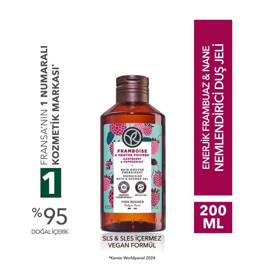 Natural Care Raspberry Mint Moisturizing Shower Gel SLS-Free