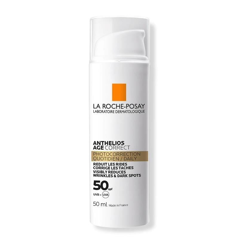 La Roche Posay Anthelios Age Correct Daily Light SPF50+ Cream - Anti-Aging Face Sunscreen with Hyaluronik Asit La Roche Posay Anthelios Age Correct SPF50+ Cream - Anti-Aging Sunscreen La Roche Posay Anthelios Age Correct, SPF50+ face cream, anti-aging sunscreen, daily sun protection, mature skin care, anti-aging face cream, sunscreen for sensitive skin, hyaluronik asit, PHE-Resorcinol, thermal water, face sunscreen cream