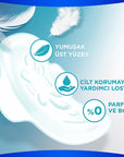 Orkid Extra Hassas Koruma Sanitary Pads for Sensitive Skin - Fragrance-Free & Dye-Free Hygiene Products for Women - view 5