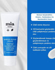 Mia Klinika Skin Barrier Strengthening Face Cream: Repair, Revitalize & Hydrate Sensitive Skin | Bariyer Güçlendirici Krem Mia Klinika Skin Barrier Face Cream | Repair & Hydrate skin barrier cream, repairing face cream, revitalizing moisturizer, hydrating face cream, sensitive skin cream, Mia Klinika, bariyer güçlendirici krem, onarıcı krem, canlandırıcı krem, nemlendirici krem, facial cream, skin repair, skin hydration, sensitive skin, skin barrier, face moisturizer, hydrating, revitalizing, soothing, skin