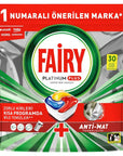 Fairy Platinum Plus Dishwasher Tablets 30 Count