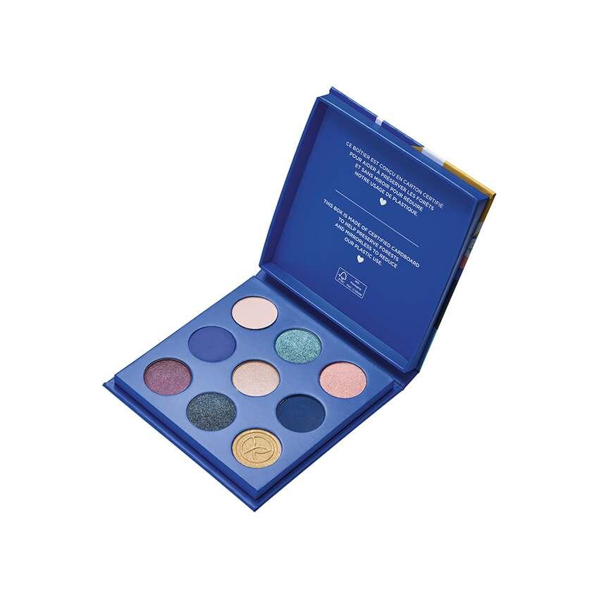 9'lu Far Paleti - Okyanus Inspired Vegan Eyeshadow Palette for Sensitive Eyes Vegan Eyeshadow Palette for Sensitive Eyes - Okyanus Eyeshadow Palette, Vegan Eyeshadow, Sensitive Eyes Makeup, Multi-colored Eyeshadow, Okyanus Inspired Makeup, Cruelty-Free Cosmetics, Makeup for Sensitive Eyes, Vegan Makeup, Eyeshadow for Dry Eyes, Ethical Cosmetics, Makeup Essentials, Eye Makeup, Cosmetic Gifts