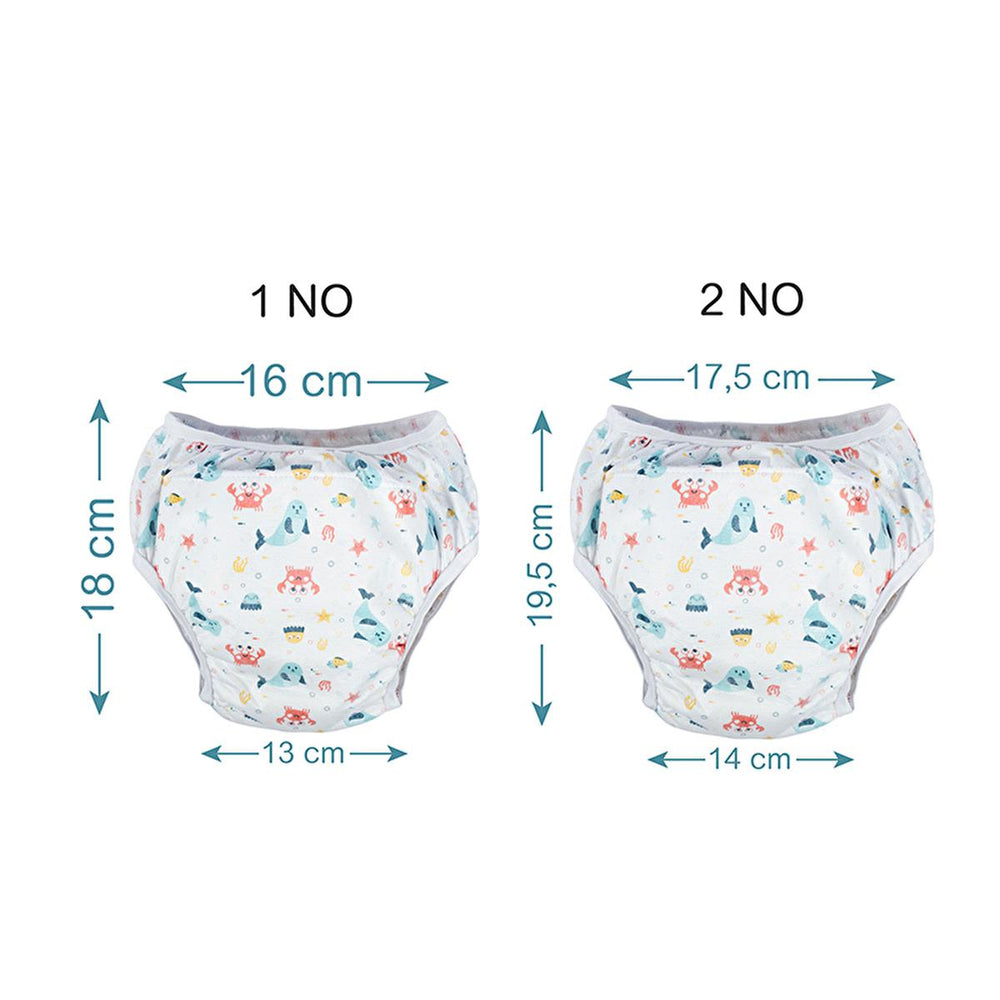 Sevi Bebe Breathable Potty Training Pants for Toddlers - Eco-Friendly, Reusable Training Pants for Boys and Girls - view 5