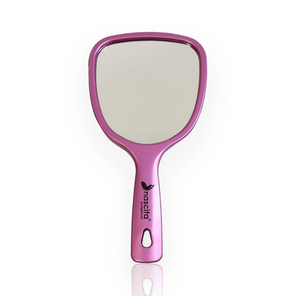 Nascita Pink Hand Mirror with Magnification