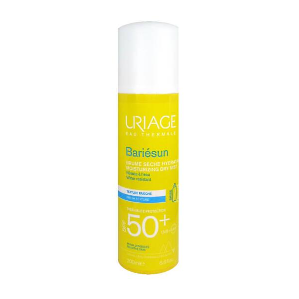Uriage Bariesun SPF50+ Dry Mist Sunscreen Spray - Non-Greasy, UVA & UVB Protection for Wet Skin - 6.76 fl oz Uriage Bariesun SPF50+ Dry Mist Sunscreen Spray SPF50+ sunscreen, dry mist sunscreen, UVA and UVB protection, non-greasy sunscreen, sunscreen for wet skin, sun protection, sunscreen spray, dry mist, sunscreen for outdoor activities, beach essentials, pool essentials, sun care, skin protection, Uriage Bariesun