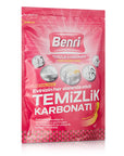 Benri Cleaning Soda (Sodium Carbonate) 1kg - Natural Multi-Purpose Cleaner for Household Cleaning