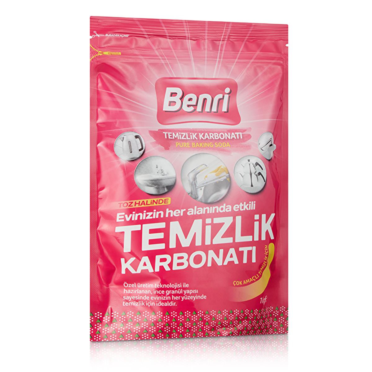 Benri Cleaning Soda (Sodium Carbonate) 1kg - Natural Multi-Purpose Cleaner for Household Cleaning Benri Cleaning Soda 1kg - Natural Multi-Purpose Cleaner cleaning soda, sodium carbonate, natural cleaning agent, household cleaning, multi-purpose cleaner, eco-friendly cleaning, non-toxic cleaning, kitchen cleaning, bathroom cleaning, laundry whitening, descaling, polishing, hygiene maintenance