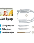 BebeVak Baby-Vac Nasal Aspirator for Newborns - Gentle Relief from Nasal Congestion, Easy to Use, Hygienic Design BebeVak Baby-Vac Nasal Aspirator for Newborns Nasal Aspirator, Baby Nasal Suction, Newborn Nasal Congestion Relief, Baby-Vac, Burun Aspiratörü, Baby Care, Infant Health, Nasal Congestion Solution, Gentle Nasal Cleaning, Hygienic Baby Products