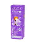 ROCS Kids Bubble Gum Toothpaste for Children Aged 4-7 - Strengthens Teeth & Encourages Regular Brushing ROCS Kids Toothpaste for Healthy Smiles children's toothpaste, kids toothpaste, bubble gum flavor toothpaste, natural ingredients toothpaste, oral care for children, fluoride toothpaste for kids, kids oral hygiene, children's oral care products, toothpaste for kids aged 4-7, healthy smile for kids