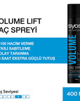 Syoss Volume Lift Hair Spray: Achieve 48H Lasting Volume & Thicker Hair - Hair Strengthening Spray Syoss Volume Lift: 48H Volume & Strong Hold Hair Spray Syoss Volume Lift Hair Spray, hair volume spray, long lasting hair hold, hair strengthening spray, 48 hour hair volume, saç spreyi, volume hair products, thickening hair spray, hair spray, volume spray, hair hold, hair strengthening, hair styling, styling product, volume lift, strong hold, long-lasting hold, hair care, beauty product, hair volume, hair thi