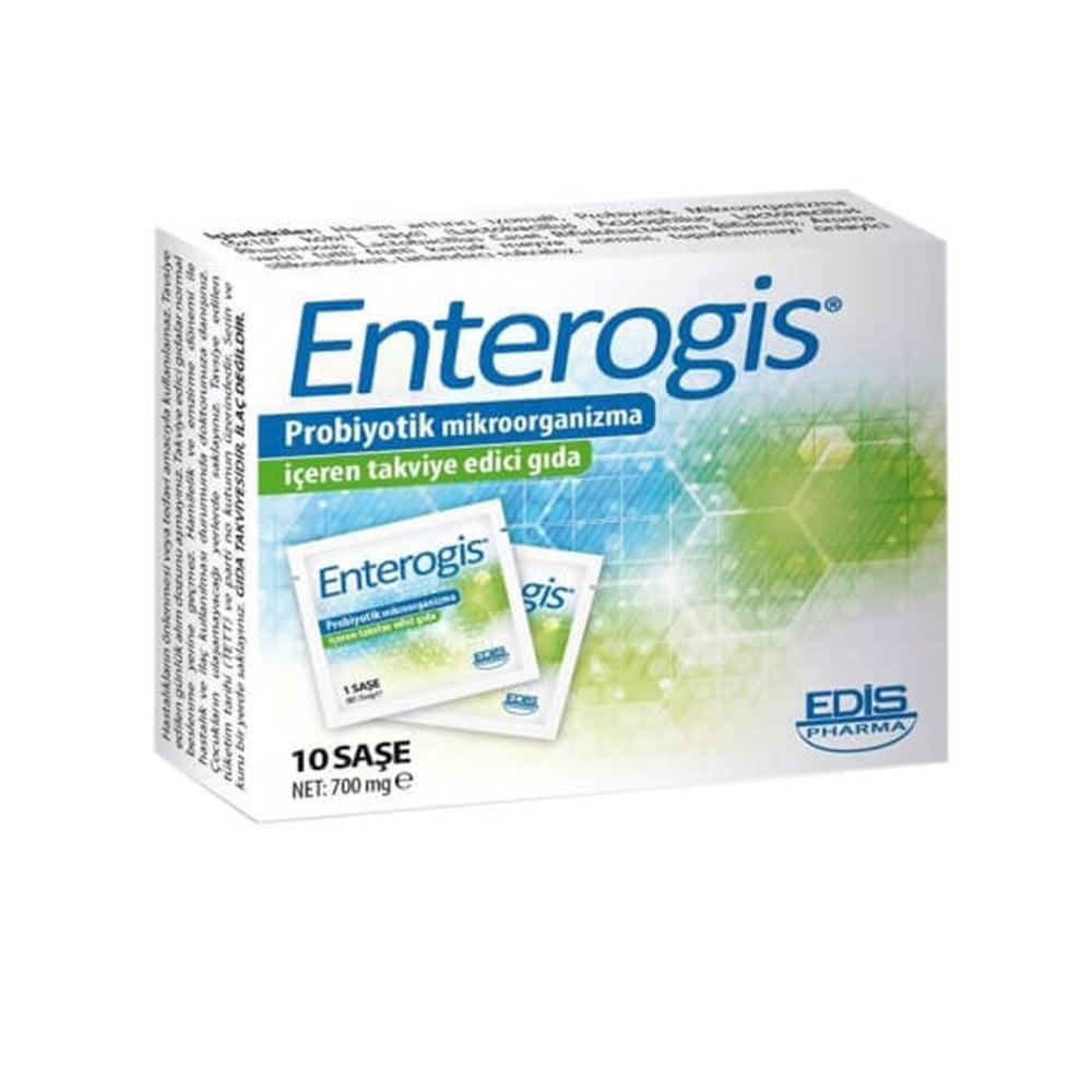 Enterogis Probiotic Supplement 10 Sachets - Gut Health Support with Zinc Enterogis Probiotic Supplement - Supports Digestive Health probiotic supplement, digestive health, gut health support, probiotic sachets, zinc supplement, dietary supplement, health and wellness, gut health, immune system support, digestive comfort, probiotics, zinc, single-use sachets, convenient health supplements