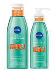 NIVEA Derma Skin Clear: Acne Face Wash & Pore Minimizing Toner Set | Deep Cleansing, Blemish Control, Dermatological Skincare NIVEA Acne Face Wash & Toner Set | Clear Skin - Dermatological Skincare acne face wash, pore minimizing toner, dermatological skincare, skin clearing cleansing gel, anti-acne skin routine, facial cleanser for acne prone skin, NIVEA derma skin clear, oil control toner, deep cleansing face gel, blemish control skincare, acne cleanser, pore minimizer, dermatological skincare, skin clear