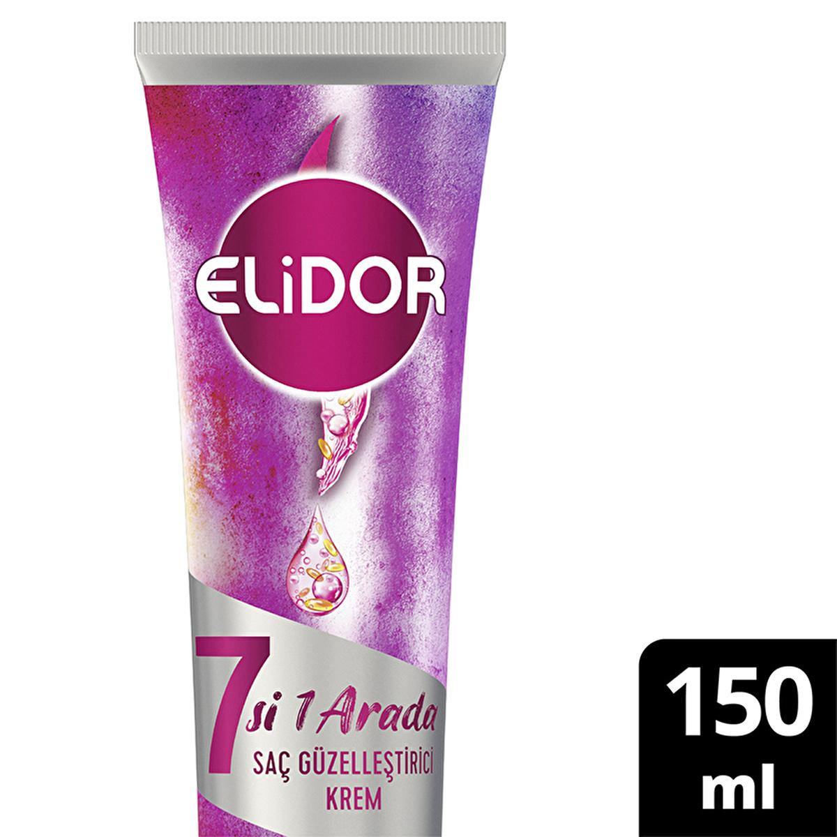 Elidor 7-in-1 Leave-in Hair Care Cream - Nourishing, Anti-Frizz, Heat Protectant Elidor 7-in-1 Leave-in Hair Cream - Nourish & Protect leave-in hair cream, multi-benefit hair care, hair nourishment, anti-frizz hair product, collagen hair care, hair care routine, simplify hair care, nourishing hair cream, heat protectant hair product, long-lasting fragrance, frizz control, soft hair, shiny hair, healthy hair, busy individuals, convenience hair care