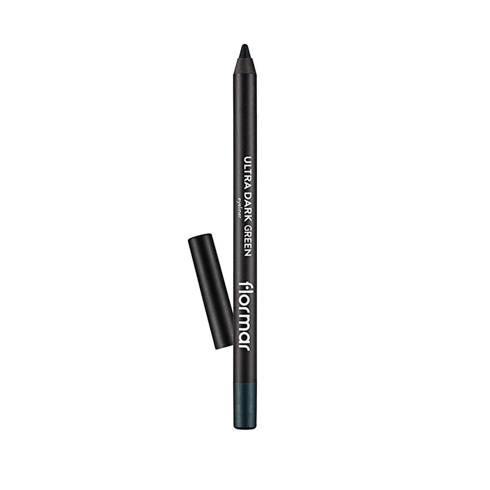 Flormar Ultra Matte Eye Pencil - High Pigment, Soft Tip, 014 Dark Green - view 2