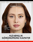 L'Oreal Paris Skin Ink 48H Long Lasting Full Coverage Liquid Foundation: Lightweight, Transfer-Resistant, Redness Concealing - Neutral Undertone L'Oreal Skin Ink: 48H Full Coverage Foundation - Lightweight long lasting foundation, full coverage foundation, transfer resistant foundation, lightweight foundation, redness concealing foundation, 48 hour foundation, skin ink foundation, Loreal foundation, foundation, liquid foundation, makeup, long-wear foundation, buildable coverage, breathable foundation, flawl