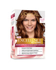 L'Oreal Paris Excellence Creme Hair Dye - 6.41 Hazelnut Brown: 100% Grey Coverage, Long Lasting Color & Pro-Keratin Protection L'Oreal Hazelnut Brown Hair Dye: 100% Grey Coverage, Long Lasting hair dye, grey coverage hair dye, permanent hair color, Loreal hair dye, hazelnut brown hair dye, hair color with keratin, hair dye with ceramide, pH balanced hair dye, long lasting hair color, at home hair color, hair color, hair coloring, hair care, grey hair solution, at-home hair dye, keratin hair dye, ceramide ha