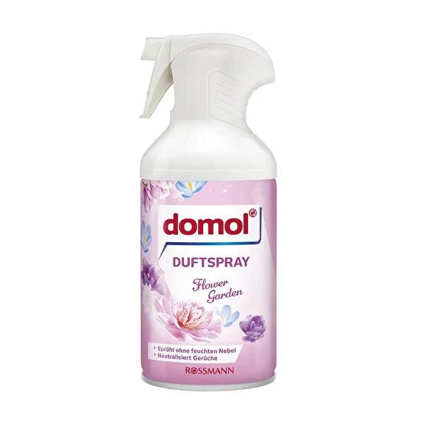 Domol Air Freshener Spray - Flower Garden Scent, 8.45 fl oz - Eliminates Odors, Freshens Indoor Spaces Domol Air Freshener Spray - Flower Garden Scent air freshener spray, flower garden scent, odor eliminator, Domol air freshener, indoor fragrance, home fragrance, floral scent, air freshener, household essentials