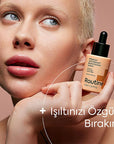 Routine+ Antioxidant Brightening Serum with 10% Vitamin C & 5% Ferulic Acid - Vegan Skincare for Brighter, - view 4
