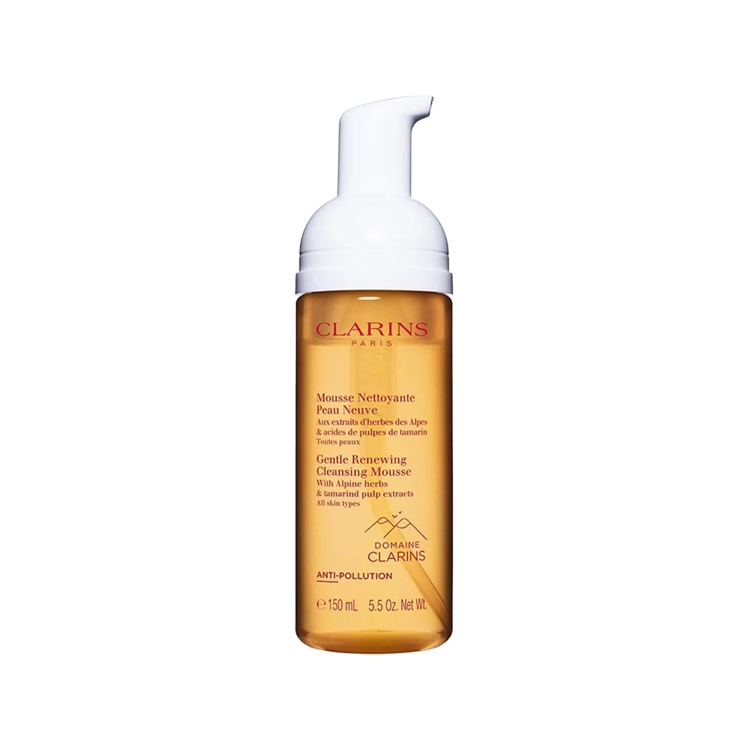 Clarins Gentle Renewing Facial Cleansing Foam: Experience Radiant, Renewed Skin with Gentle Face Wash (150ml) Clarins Facial Cleanser: Gentle, Renewing & Radiant Skin Clarins facial cleanser, gentle renewing face wash, facial cleansing foam, skin renewing cleanser, Clarins skincare, gentle face wash, 150 ml facial cleanser, facial cleanser, gentle cleanser, renewing cleanser, face wash, skin care, beauty, foam cleanser, Clarins, women's skincare, daily cleanser, sensitive skin cleanser, makeup remover, brig
