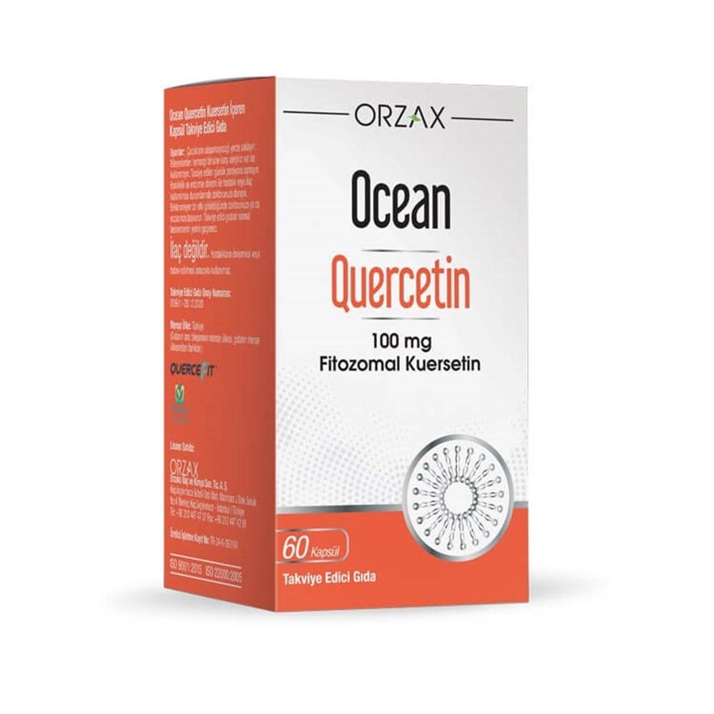 Ocean Nutrition Quercetin Supplement - 100mg Quercetin per Capsule, Vegan & Vegetarian Friendly Dietary Supplement Quercetin Supplement - 100mg Vegan Capsules | Ocean Nutrition quercetin supplement, dietary supplement, vegan supplement, vegetarian supplement, Phytosome quercetin, natural flavonoid supplement, health and wellness, antioxidant supplement, plant-based supplement