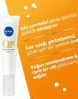 Nivea Q10 Energy Vitamin C Eye Cream: Revitalize, Firm & Reduce Dark Circles - Anti-Wrinkle, For Sensitive Skin Nivea Q10 Vitamin C Eye Cream: Anti-Wrinkle & Dark Circle Remover eye cream, anti-wrinkle eye cream, vitamin C eye cream, Q10 eye cream, eye cream for dark circles, eye cream for sensitive skin, revitalizing eye cream, firming eye cream, anti aging eye cream, dark circle remover, wrinkle reducer, sensitive skin, contact lens friendly, vitamin E, skin care, face care, beauty, personal care, fine li