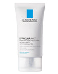 La Roche Posay Effaclar Mat Anti-Shine Moisturizer for Oily Skin - Mattifying, Hydrating, Minimizes Pores - 40ml La Roche Posay Effaclar Mat Moisturizer - Mattifying & Hydrating La Roche Posay Effaclar Mat, Anti-shine moisturizer, Oily skin care, Acne prone skin moisturizer, Mattifying moisturizer, Sebulyse, Mikro-Küreler+ Perlit, LHA, Oil control, Pore minimization, Hydrating moisturizer, Non-comedogenic, Compact size, Travel size, Skincare for oily skin, Acne control, Shine control, Matte finish, Daily mo