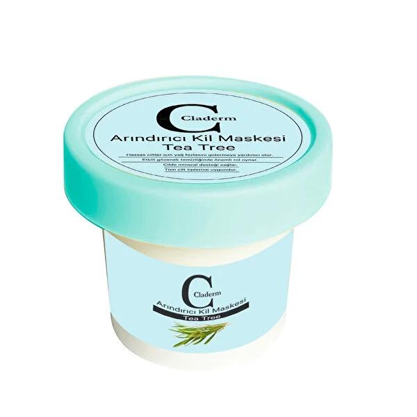 Claderm Clay Mask with Tea Tree Oil - Natural Acne Treatment & Oil Control Skincare Claderm Clay Mask with Tea Tree Oil - Acne Treatment & Oil Control Clay mask with tea tree oil, Acne treatment skincare, Natural skincare products, Oil control face mask, Pore cleansing skincare, Tea tree oil benefits, Acne prone skin solutions, Skincare routine essentials, Natural remedies for acne, Skincare products for oily skin