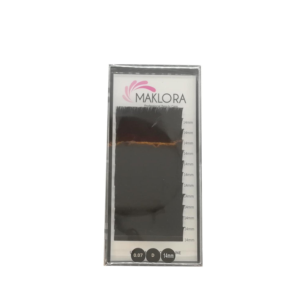 Maklora Volume Silk False Eyelashes D Curl 0.07 Thickness 14mm Length Maklora Silk False Eyelashes - D Curl, 0.07 Thickness, 14mm False Eyelashes, Volume False Eyelashes, Silk False Eyelashes, D Curl False Eyelashes, 14mm False Eyelashes, Cosmetic Enhancements, Beauty Essentials, Makeup Accessories, Eyelash Enhancements, Luxury Lashes, Dramatic Lashes, Voluminous Lashes