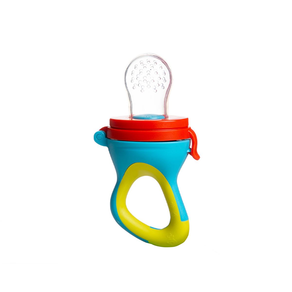 Babyjem Silicone Baby Fruit and Vegetable Teether - Safe Self-Feeding & Teething Relief for Infants 4+ Months Babyjem Silicone Teether for Safe Baby Feeding baby silicone teether, organic teething solution, baby fruit and vegetable feeder, silicone baby food feeder, baby self-feeding tool, baby feeding, teething relief, baby products, infant feeding, silicone baby products