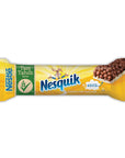Nesquik Chocolate Cereal Bar Crispy Whole Grain Snack 25g