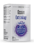 Orzax Ocean Extramag Threog 200 Mg - Magnesium & Vitamin Supplement for Adults - 60 Capsules - Vitamin & Supplement