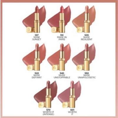 L'Oreal Paris Color Riche Nude Intense Lipstick - 601 Worth It: Moisturizing Satin Finish with Argan Oil for Hydrated, Natural-Looking Lips L'Oreal Nude Lipstick: Hydrating Satin Finish | Color Riche 601 Loreal lipstick, nude lipstick, satin lipstick, moisturizing lipstick, argan oil lipstick, Color Riche lipstick, nude intense lipstick, 601 Worth It lipstick, Loreal Paris nude lipstick, best nude lipstick, lipstick, nude lip color, hydrating lipstick, lip care, satin finish lipstick, natural lipstick, ever