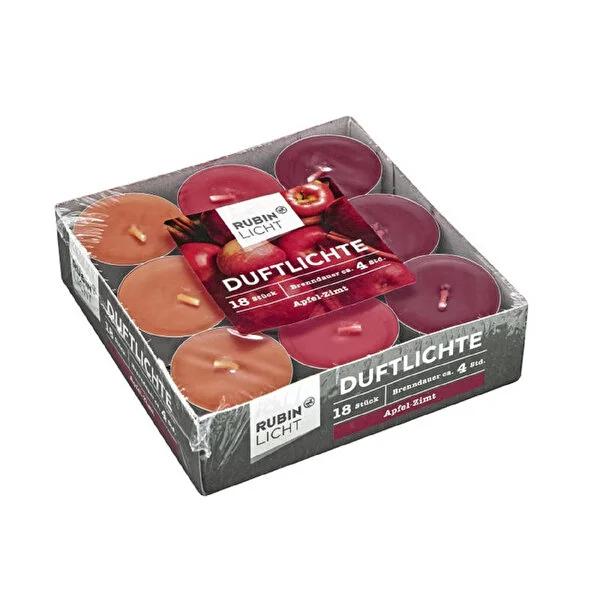 Rubin Licht Apple & Cinnamon Scented Candle Set - 18 Pack, Warm Atmosphere, Bulk Home Fragrance Rubin Licht Apple & Cinnamon Scented Candles - 18 Pack scented candles,apple and cinnamon candles,bulk candles,home fragrance,aromatic candles,candle set,Rubin Licht,apple cinnamon scent,cozy home,relaxing ambiance,gift ideas,housewarming gifts,hostess gifts