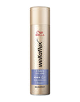 Wella Wellaflex Extra Strong Hold Hair Spray for Long-Lasting Volume - Vegan, UV Protection, 2.54 fl oz Wella Wellaflex Extra Strong Hold Hair Spray - Vegan & UV Protecting Hair Spray, Vegan Hair Care, Long-Lasting Volume, Extra Strong Hold, UV Protection Hair Spray, Cruelty-Free, Vegan, Hair Styling, Beauty, Hair Products, Wella, Wellaflex