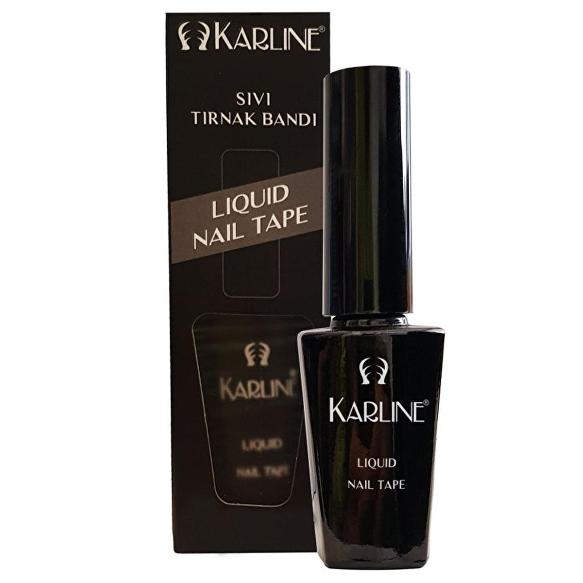 Karline Nail Art Liquid Band - Prevents Polish Spill, Easy to Apply, 8ml - Nail Art Aid, Nail Polish Protector Karline Nail Art Liquid Band - Easy & Precise Polish Application nail art liquid band, nail polish protector, liquid nail band, nail art aid, nail care product, beauty essentials, nail art supplies, polish application, nail care routine, beauty tools, cosmetics