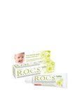 Rocs Baby Toothpaste with Chamomile Extract for 0-3 Years Old - Natural Oral Care for Infants Rocs Baby Toothpaste with Chamomile for 0-3 Years Baby toothpaste, Chamomile toothpaste for infants, Rocs Baby toothpaste, 0-3 years oral care, Natural baby oral hygiene products, Infant oral care, Toddler toothpaste, Gentle baby toothpaste, Chamomile extract toothpaste