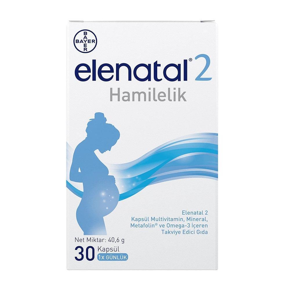 Elenatal Pregnancy Multivitamin Supplement with Omega-3 - Prenatal Vitamins for Expectant Mothers Elenatal Pregnancy Multivitamin with Omega-3 Pregnancy Multivitamin, Prenatal Supplement, Omega-3 during Pregnancy, Multivitamin for Expectant Mothers, Elenatal 2, Prenatal Vitamins, Pregnancy Nutrition, Fetal Development Support, Maternal Health, Dietary Supplement, Pregnancy Care