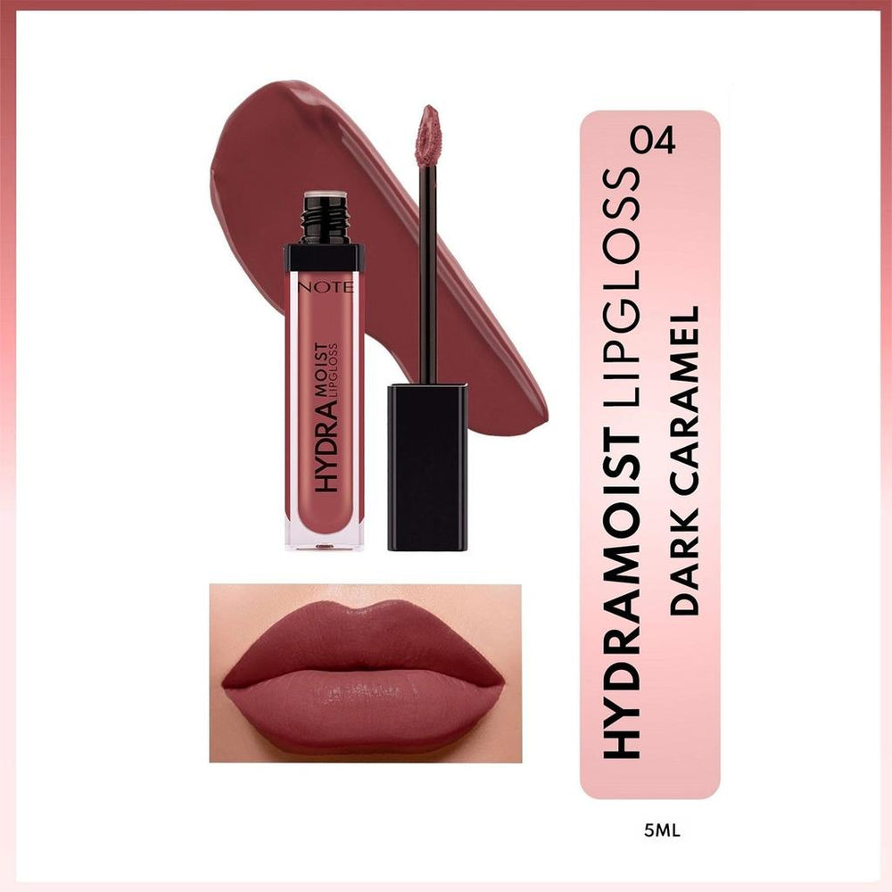 Note Hydramoist Hydrating Lip Gloss 04 Dark Caramel