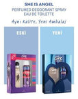 She Angel Perfume and Deodorant Set for Women: Long Lasting Fresh Scent, Alcohol & Paraben Free She Angel Perfume & Deodorant: Long Lasting Freshness perfume and deodorant set, women's fragrance set, long lasting deodorant, alcohol free deodorant, paraben free perfume, fresh scent deodorant, women's perfume gift set, body spray for women, perfume, deodorant, women's fragrance, long lasting fragrance, alcohol-free, paraben-free, fresh scent, gift set, body spray, fragrance, women, beauty, personal care, cosm