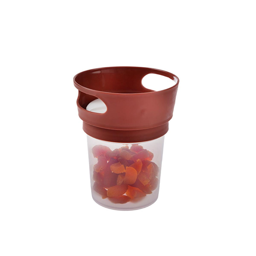 Babyjem Spill-Proof Snack Container for Kids - Antibacterial Fabric Cover, Easy to Use, Ideal for Travel and - Baby Care