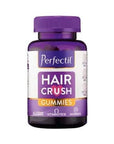 Vitabiotics Perfectil Hair Crush 60 Gummies - Promotes Healthy Hair Growth with Vitamins & Minerals - Vitamin & Supplement