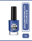 Golden Rose City Color Nail Lacquer Glossy Finish Shade 64