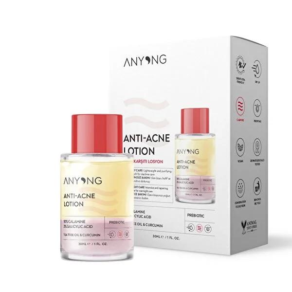 Anyong Anti Acne Lotion - Salicylic Acid, Tea Tree Oil & Zinc Oxide for Acne Prone Skin - 1.01 fl oz Anyong Anti Acne Lotion - Salicylic Acid & Tea Tree Oil for Acne Prone Skin Anti Acne Lotion, Acne Treatment, Salicylic Acid, Tea Tree Oil, Zinc Oxide, Centella Asiatica, Natural Skincare, Acne Prone Skin, Skincare Routine, Acne Prevention, Skin Soothing, Natural Ingredients, Skincare Essentials