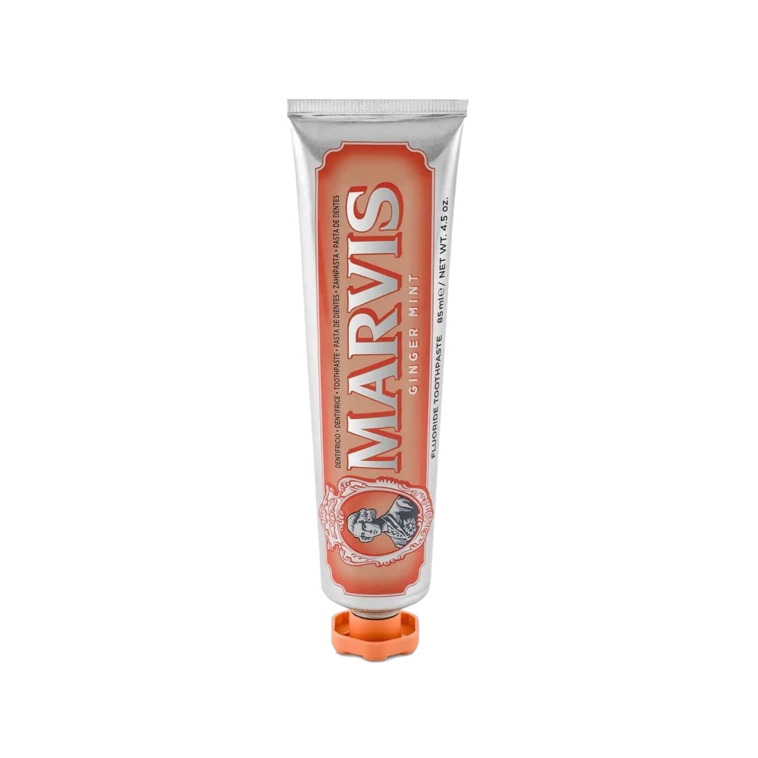 Marvis Ginger Mint Toothpaste with Xylitol - Premium Oral Care, Unique Flavor, 85ml Marvis Ginger Mint Toothpaste - Premium Oral Care Marvis Toothpaste, Ginger Mint Toothpaste, Toothpaste with Xylitol, Premium Oral Care, Unique Flavor Toothpaste, Oral Health, Xylitol Benefits, Luxury Oral Care, 85ml Toothpaste, Ginger Mint Flavor, Premium Toothpaste, Oral Hygiene, Marvis Oral Care, Unique Toothpaste Flavor