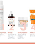 Avene Vitamin C Face Cream - Anti-aging Moisturizing Cream for Sensitive Skin, 1.69 fl oz Avene Vitamin C Face Cream - Anti-aging & Moisturizing Vitamin C Face Cream, Anti-aging skincare, Sensitive skin friendly, Moisturizing cream, Antioxidant face cream, Skincare for dry skin, Hydrating face cream, Sensitive skin care, Anti-aging moisturizer, Vitamin C skincare, Niasinamid benefits, Hyaluronik Asit skincare