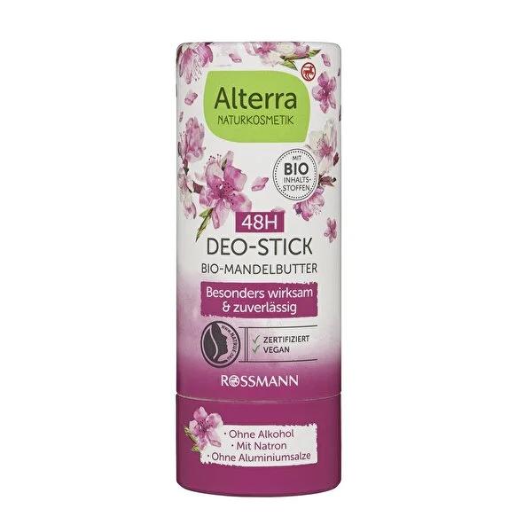 Alterra Natural Vegan Deodorant Stick with Almond Oil - Natrue Certified, Eco-Friendly Packaging Alterra Natural Deodorant Stick - Vegan & Eco-Friendly natural deodorant, vegan deodorant stick, Natrue certified cosmetics, almond oil benefits, eco-friendly personal care, sustainable packaging, vegan personal care, natural cosmetics, eco-friendly cosmetics, FSC certified packaging