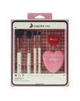 Nascita 4-Piece Makeup Brush & 2-Piece Puff Set