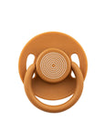 Wee Baby Cool Yuvarlak Uçlu Emzik No: 3 - Taba - Baby Pacifier for 18 Months+, Silicone, Orthodontic Design - Baby Care