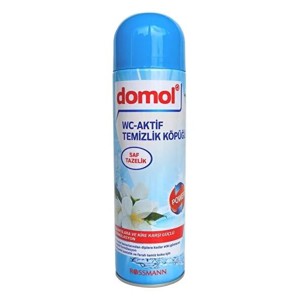 Domol Active Foam Toilet Cleaner - Effective & Hygienic Cleaning, Fresh Scent, 16.91 fl oz Domol Toilet Cleaner - Active Foam for Fresh & Clean toilet cleaner, WC cleaner, active foam toilet cleaner, hygienic toilet cleaning, fresh scent toilet cleaner, bathroom cleaning, household cleaning, Domol, cleaning products, toilet bowl cleaner, limescale remover, stain remover, easy cleaning, fresh scent, no residue, bathroom hygiene, household essentials
